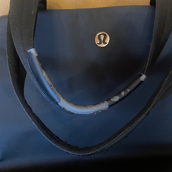 Lululemon Athletica Classic Black Tote - Picture 5 of 5